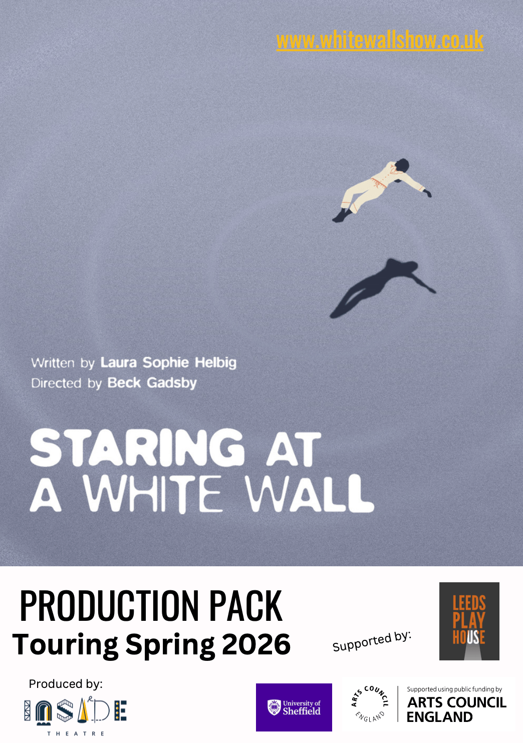 Staring at a white wall